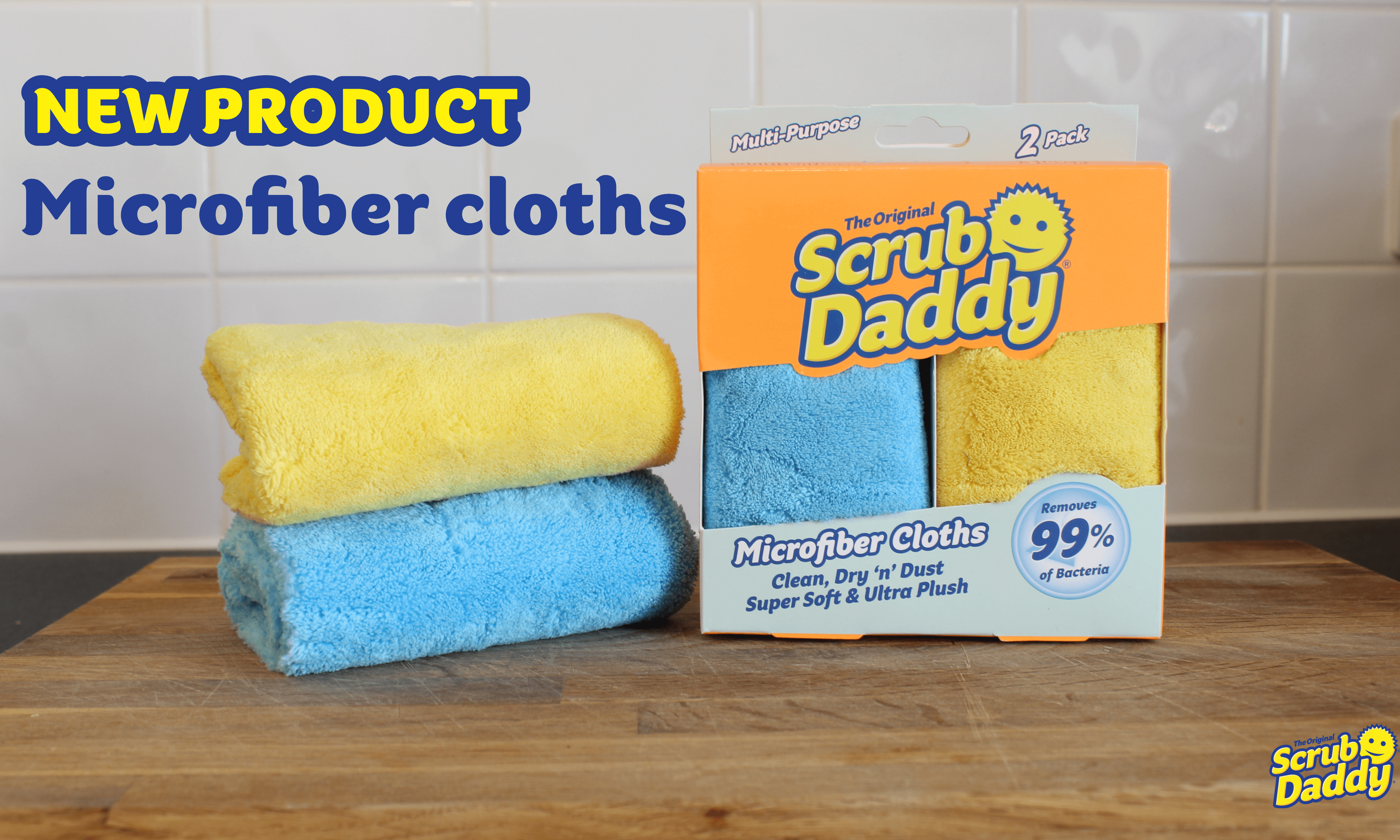 NEW, Scrub Daddy Microfiber Cloths – SHOP NOW